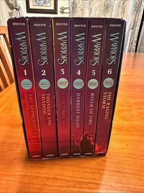 Warriors: a vision of shadows box set, six books
